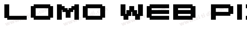 lomo web pixel字体转换 lomo web pixel字体转换